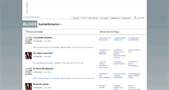 Desktop Screenshot of blogs.huelvainformacion.es